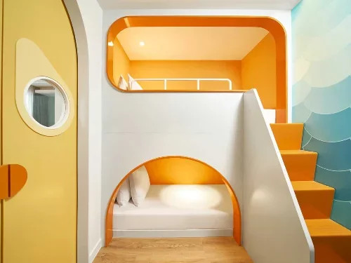 One King One Bunk Family Suite Forest View