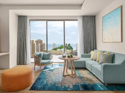 Two Bed Rooms Suite Cabana Smoking Ocean View