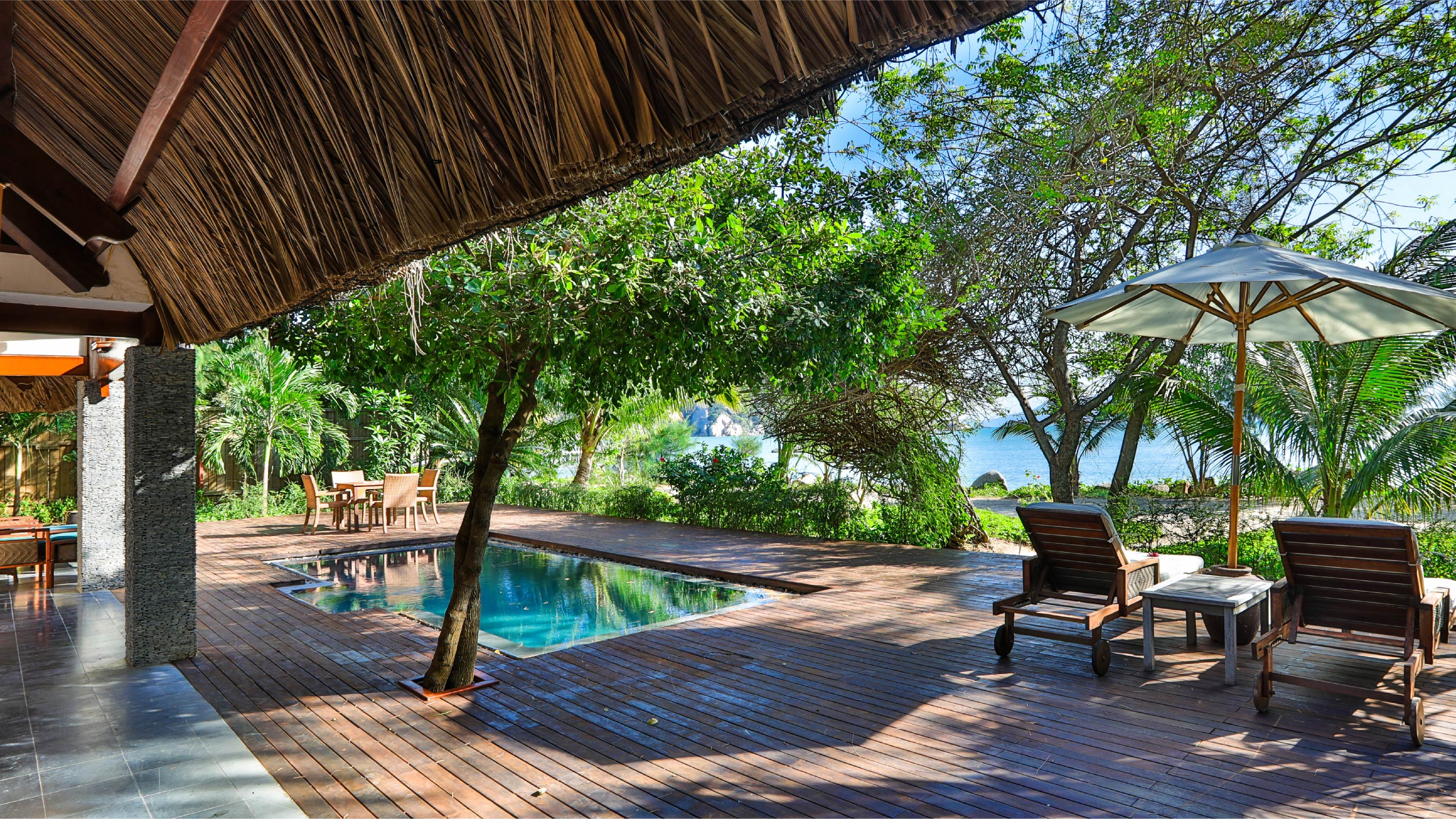 Beach Front Pool Villa
