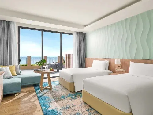 Holiday Inn Resort Hồ Tràm Beach – Standard Ocean Cabana 2 Single Bed