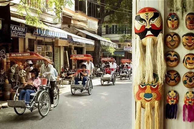 Hanoi city Tour (included water puppet show/rickshaw)
