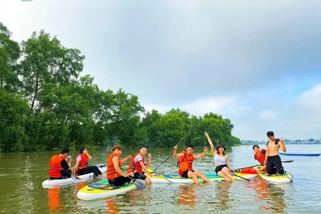 Kayaking On Cua Can River & Sao Beach Phu Quoc Island